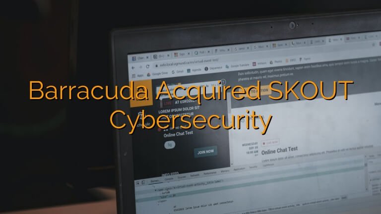 Barracuda acquired SKOUT Cybersecurity